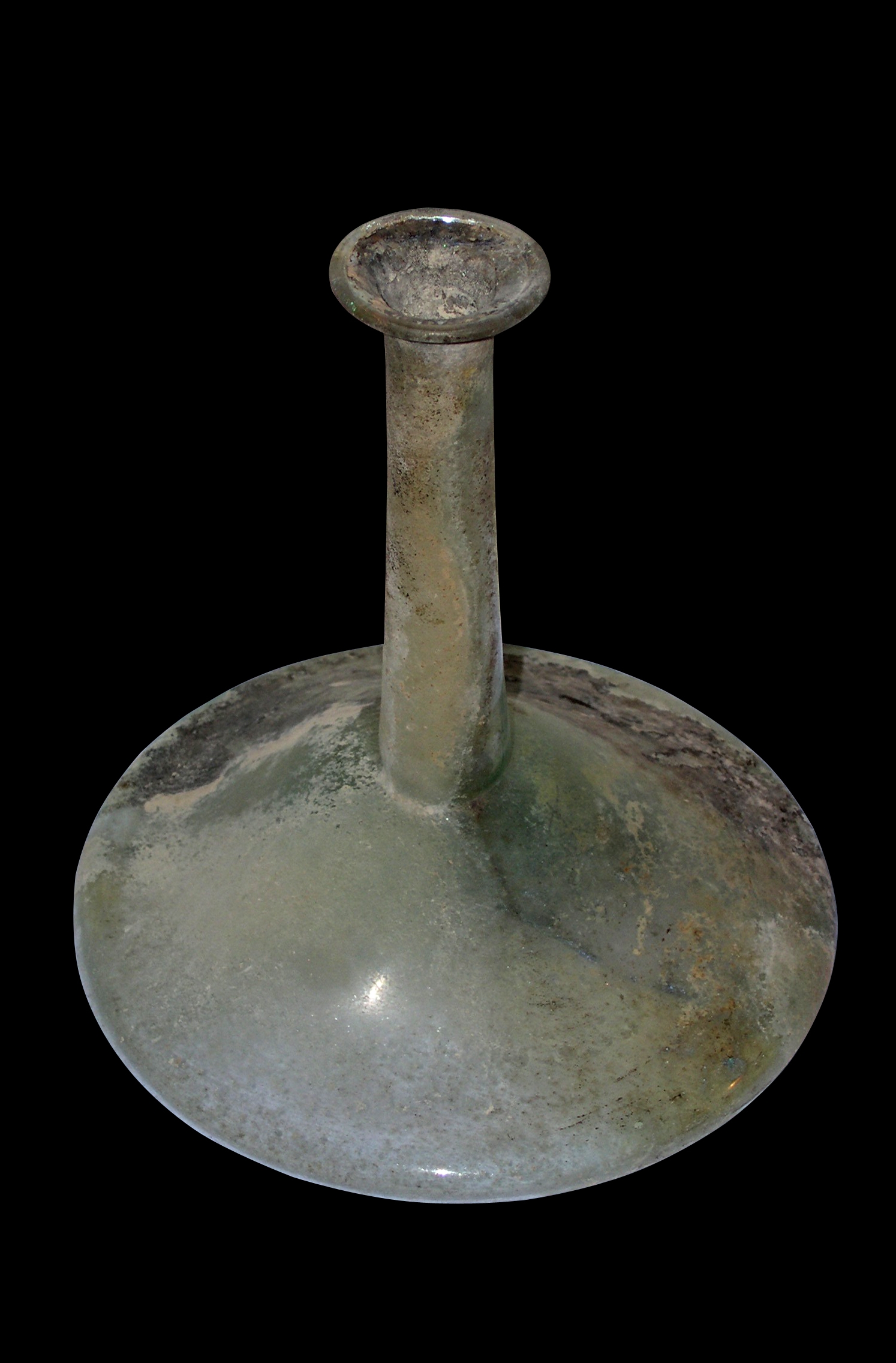Opera di Toilet bottle with flattened conical body